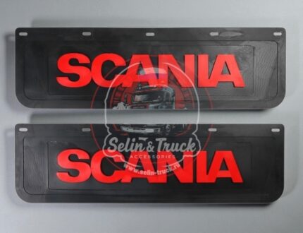 Брызговики SCANIA (черн/красн)