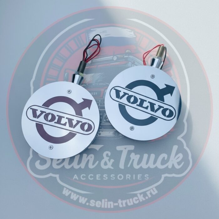 Леденцы "VOLVO" (красно/белые) 24V - комплект. Леденцы "VOLVO" (красно/белые) 24V - комплект. — изображение 1