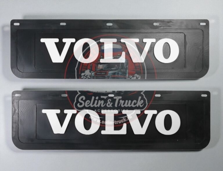 Брызговики VOLVO (черн/бел)