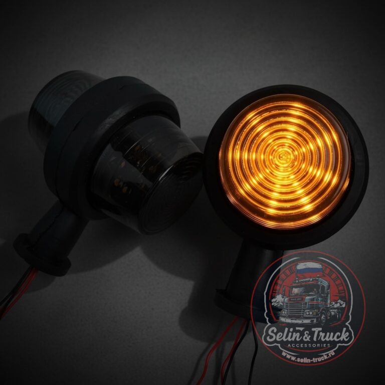 Леденцы "БОЧОНКИ" dark led (оранж/оранж) 12/24V - комплект.