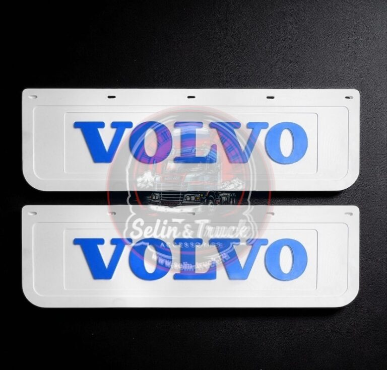 Брызговики VOLVO (бел/син)