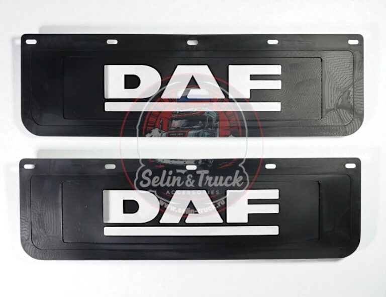 Брызговики DAF (черн/бел)