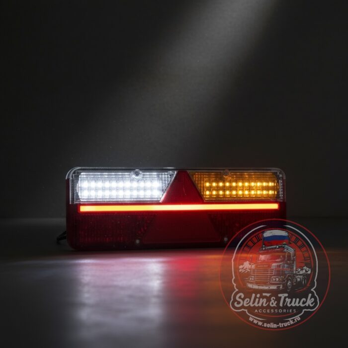 Польский задний (левый) прямоугольный фонарь светодиодный Fristom FT-500-15 LED KINGPOINT Польский задний (правый) прямоугольный фонарь светодиодный Fristom FT-500-25 LED KINGPOINT — изображение 1