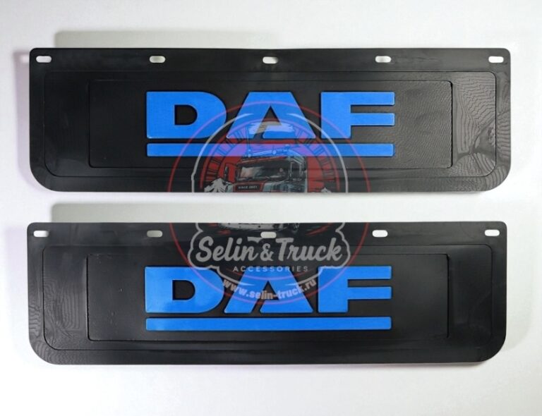 Брызговики DAF (черн/син)