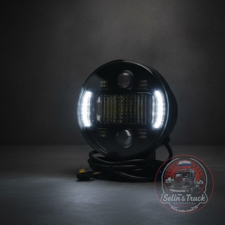 Фара дальнего света "MAMBA 9 GEN-2" - 160W (бел/желт габарит)