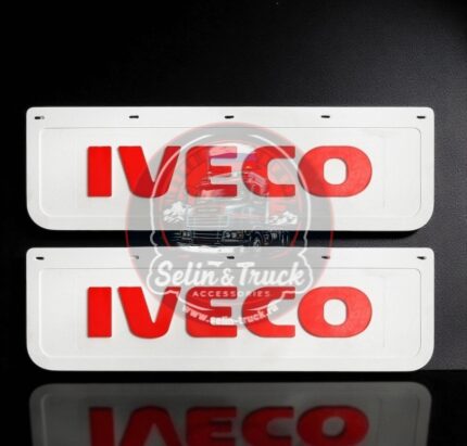 Брызговики IVECO (бел красн)