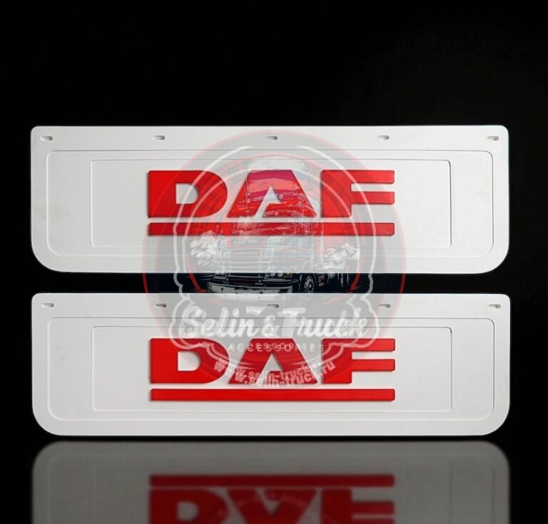 Брызговики DAF (бел/красн)