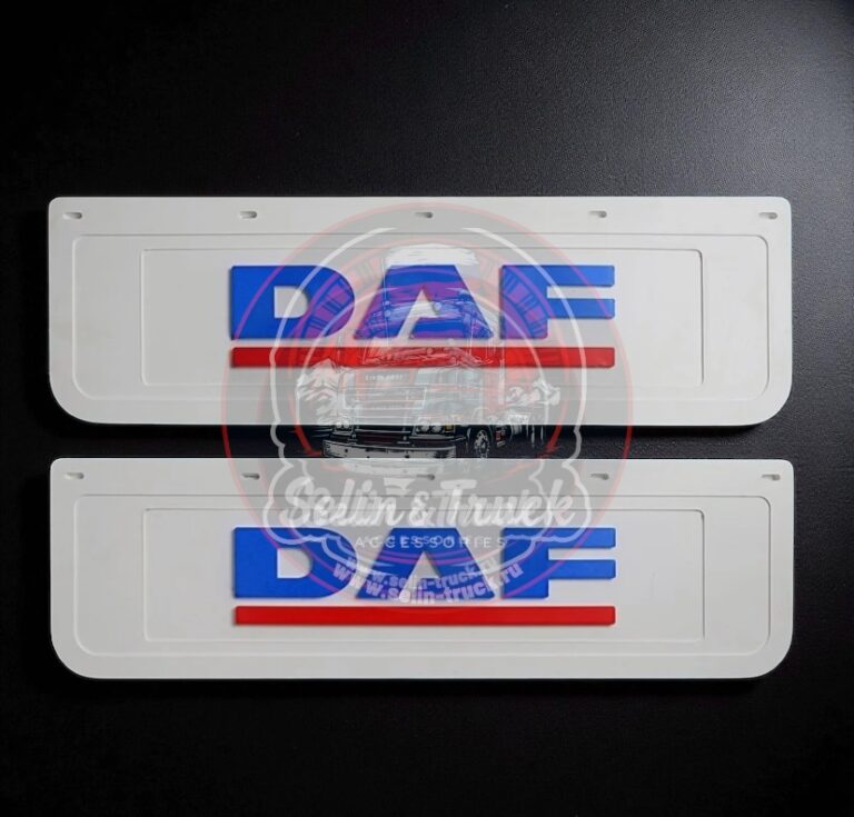 Брызговики DAF (бел/син/красн)