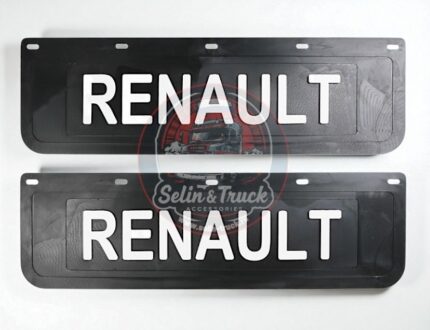 Брызговики RENAULT (черн/бел)