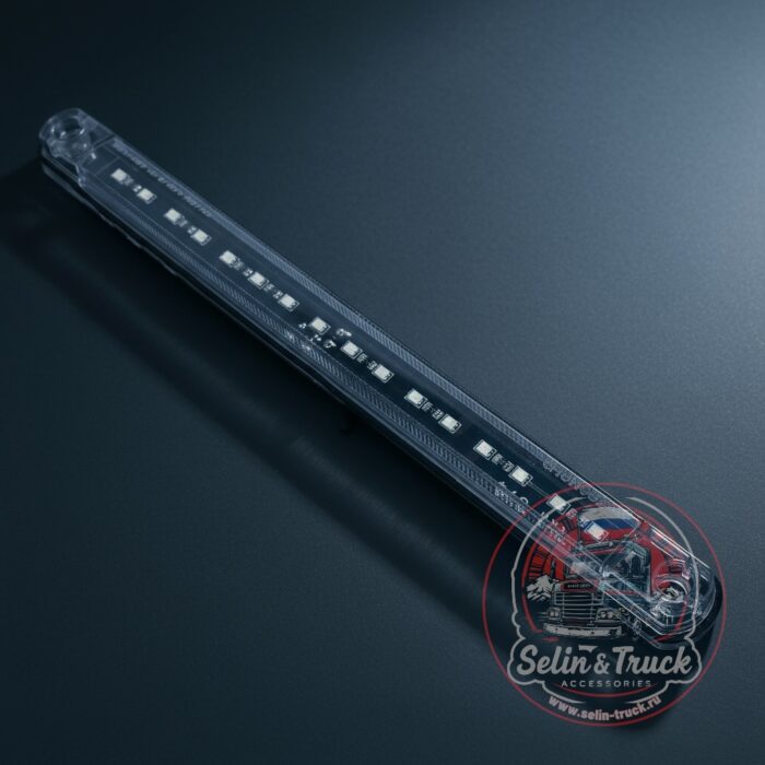 Полоска "PREMIUM" 12/24V (прозрачная) - красный свет Полоска "PREMIUM" 12/24V (прозрачная) - красный свет — изображение 1