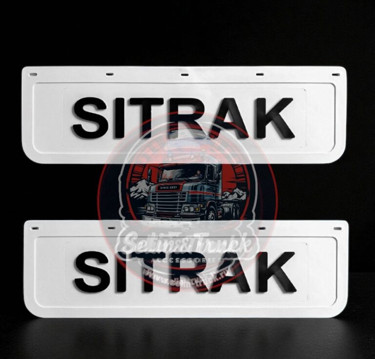 Брызговики SITRAK (бел/черн)