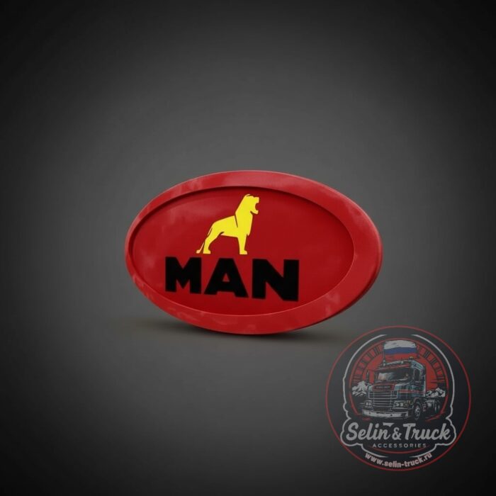 Панно в спальник MAN (RED) овал - RGB Панно в спальник MAN (RED) овал - RGB — изображение 1
