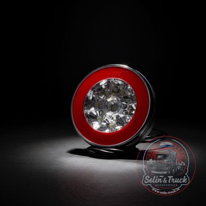 Польский задний круглый фонарь Fristom FT-112 LED Польский задний круглый фонарь Fristom FT-112 LED — изображение 1
