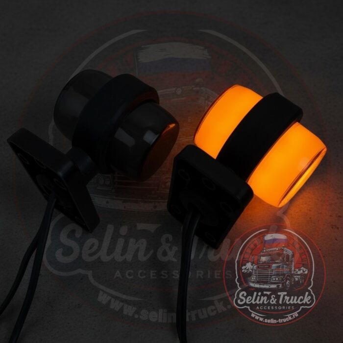 Леденцы "БОЧОНКИ" HS dark neon (оранж/оранж) 12/24V - комплект. Леденцы "БОЧОНКИ" HS dark neon (оранж/оранж) 12/24V - комплект. — изображение 1