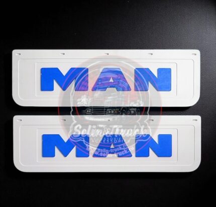 Брызговики MAN (бел/син)