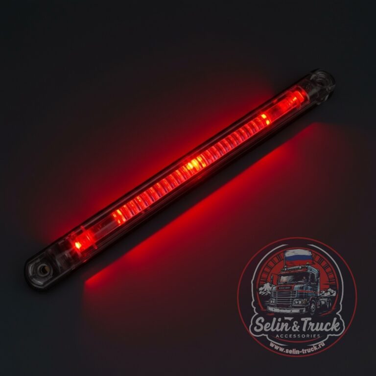 Полоска "PREMIUM" 12/24V (спираль) - красный свет