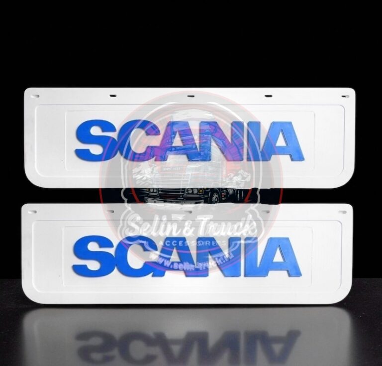 Брызговики SCANIA (бел/син)