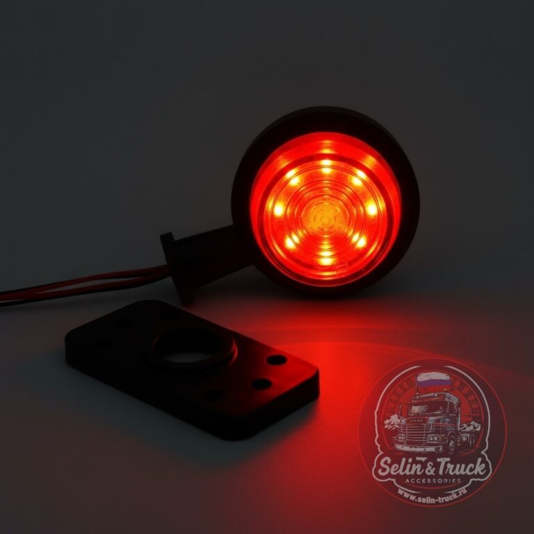Леденцы "БОЧОНКИ" "OSCHL" led (красно/оранж) 12/24V - комплект.