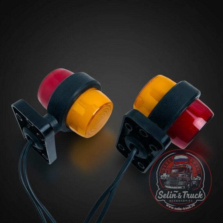 Леденцы "БОЧОНКИ" HS neon (красно/оранж) 12/24V - комплект.