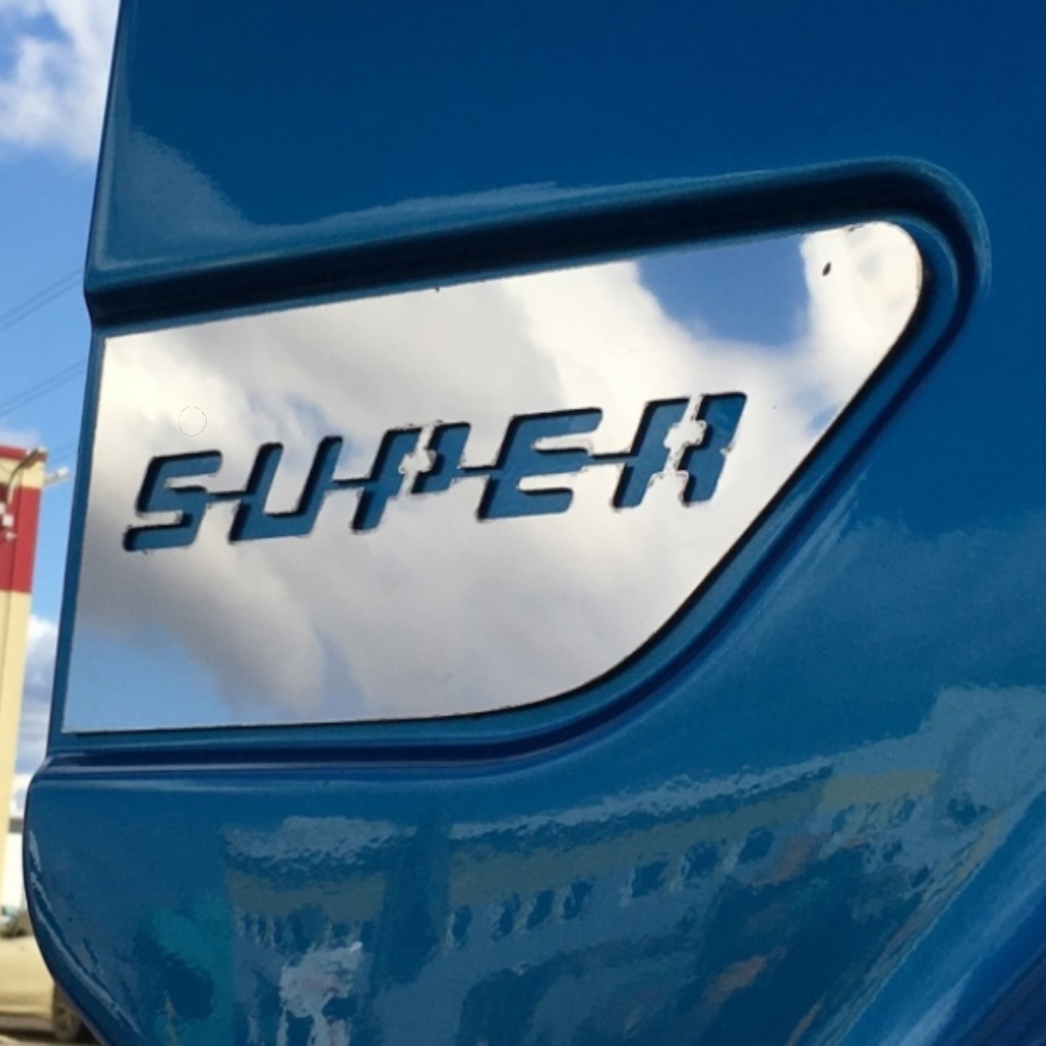 Вставка в спойлер кабины SCANIA 5-series Вставка в спойлер кабины SCANIA 5-series — изображение 1